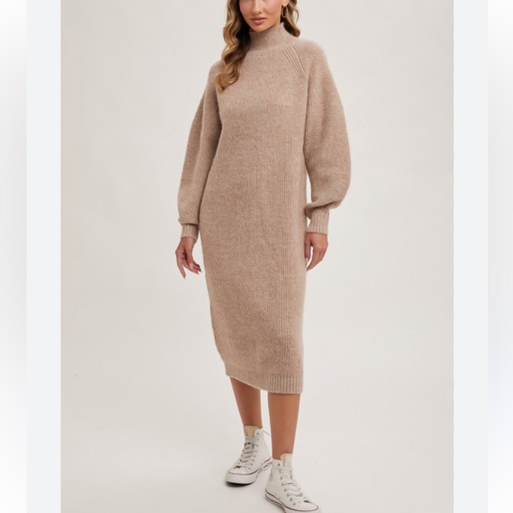 Bluivy sweater dress nwot size m/L